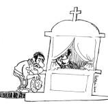 Seo Padre, eu me confesso a Deus.