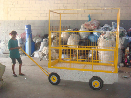 Carrinho Elétrico patrocinado por Itaipu Binacional