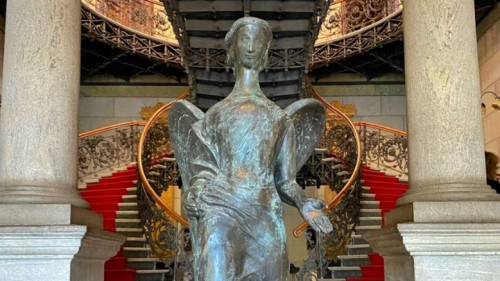 Exposição de esculturas do modernista Alfredo Ceschiatti no Palácio da Liberdade