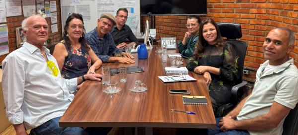 Reunião Fundação c Secretária Marilene Pimenta