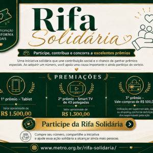 Rifa Solidária participe, concorra a prêmios e ajude uma boa causa 2026