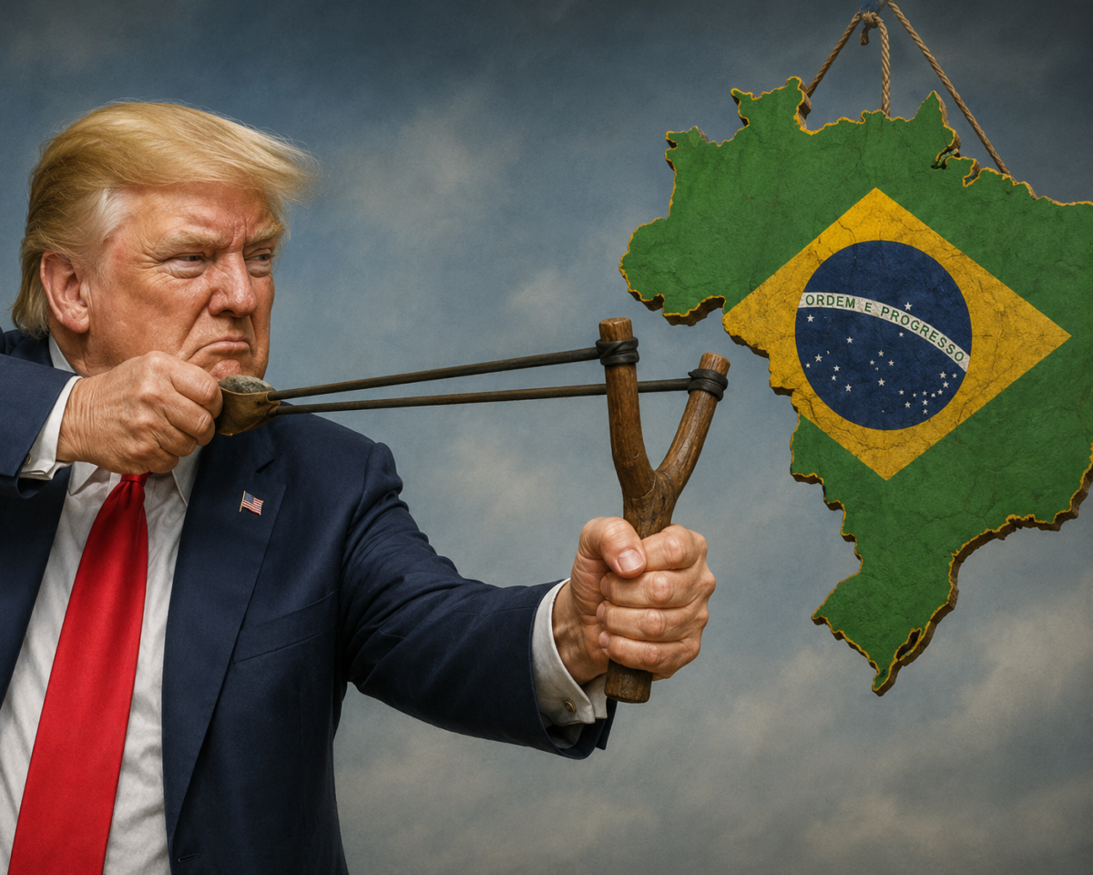 Trump Brasil herói